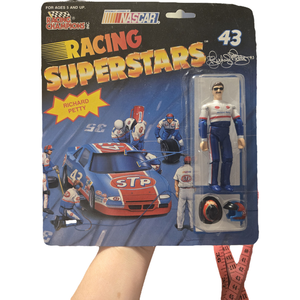 Richard Petty #43 Racing Superstars Action Figure Only Set